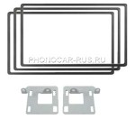 3/663 Переходная рамка 2DIN с крепежом