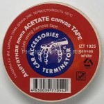 IZT1925 canvas white TERMINATOR, белая; 19ммх25м,ацетатная, 0,2 мм.