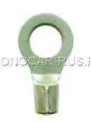 RNB 2-6 Кольцевая клемма без изоляции, 1,5-2,5 мм.2, монтаж. 6 мм. 100 шт. упак.