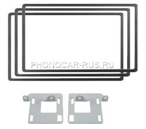 Переходная рамка 2DIN с крепежом