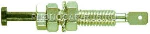 AQM 22 (408 PS или AU-29) Концевик, Пластмассовый шток. Две контргайки. Нржевой контакт и резьба.