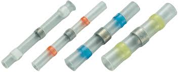 термоусаживаемые изоляторы (гильзы) с припоем.