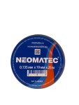 111348 Neomatec Изолента ПВХ, 19мм х 25м х 0,13мм; (серая)
